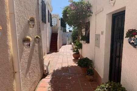 Villa Casa Kaluel Adosado Blanco Nerja Exterior foto